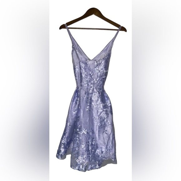 BCX Junior Girl Allover Floral Embroidered Mini Dress Fit & Flare Formal NEW S13 - Picture 2 of 12